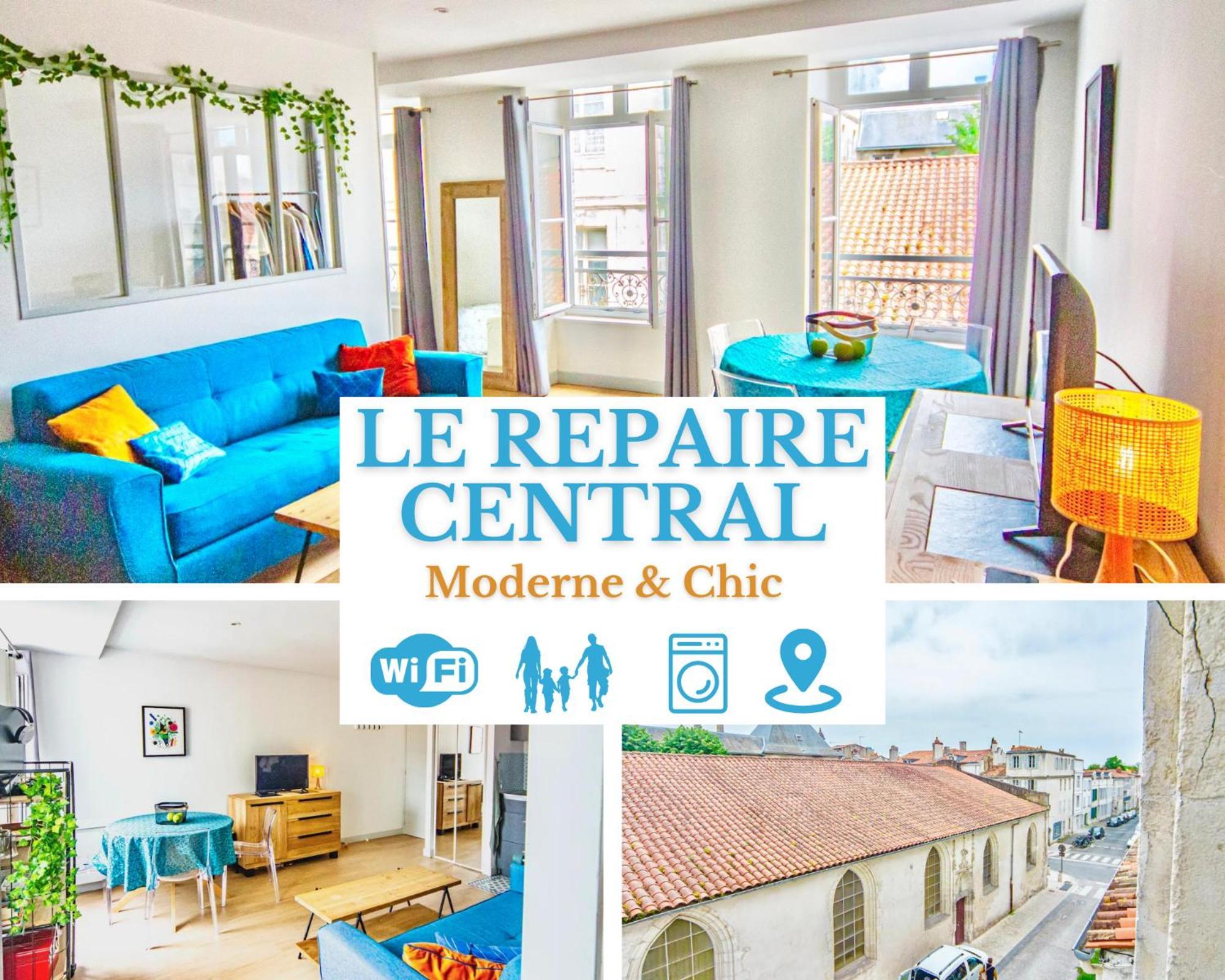 Repaire Central - Chic & Moderne - Wifi Gratuit - Parfaitement Equipe - Centre-Ville Historique La Rochelle  Ngoại thất bức ảnh